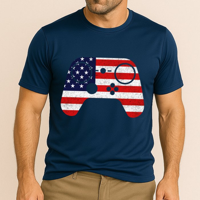 USA Gaming Controller  Cooling Performance Crew T-Shirt