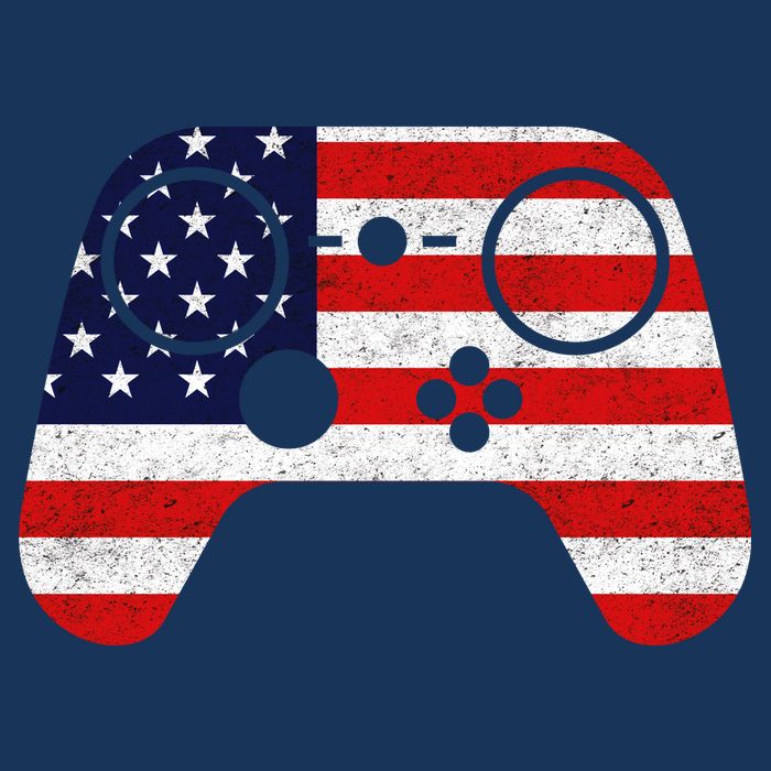 USA Gaming Controller  Cooling Performance Crew T-Shirt