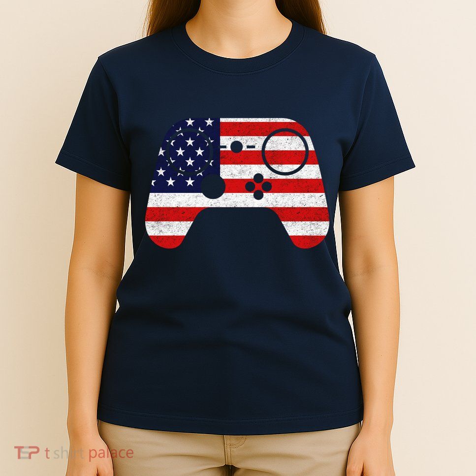 USA Gaming Controller  T-Shirt