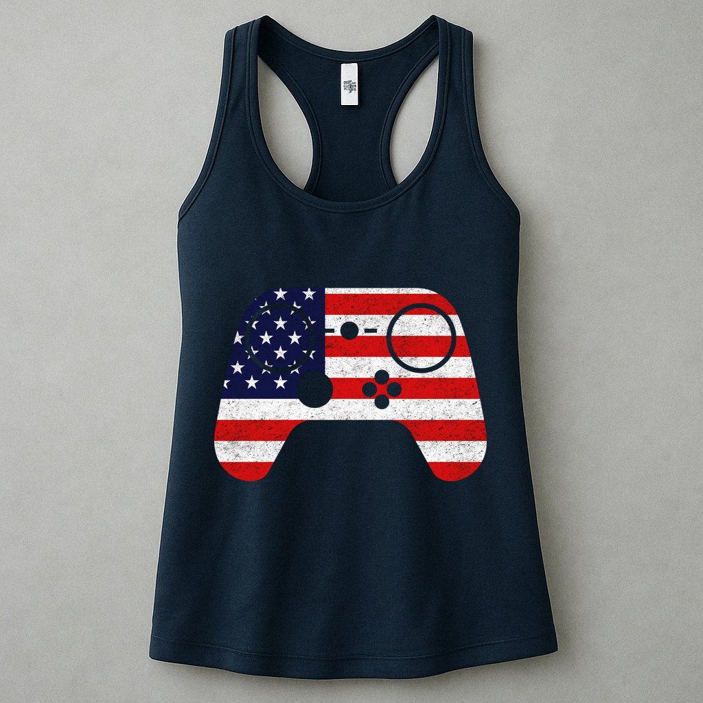 USA Gaming Controller  Womens Tank Top