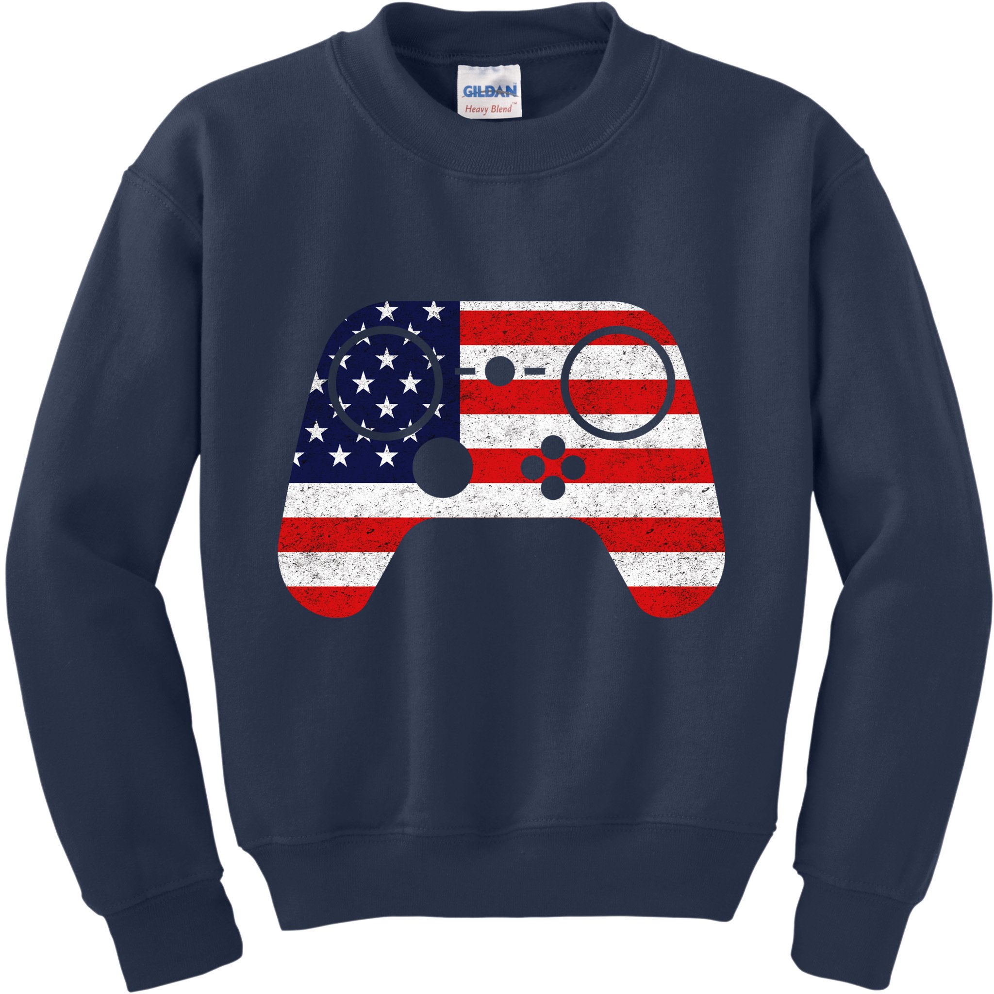 USA Gaming Controller  Kids Sweatshirt