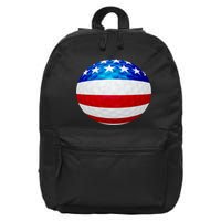 USA Golf Flag GolfBall 16 in Basic Backpack