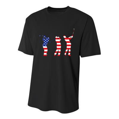 USA Golfer Youth Performance Sprint T-Shirt