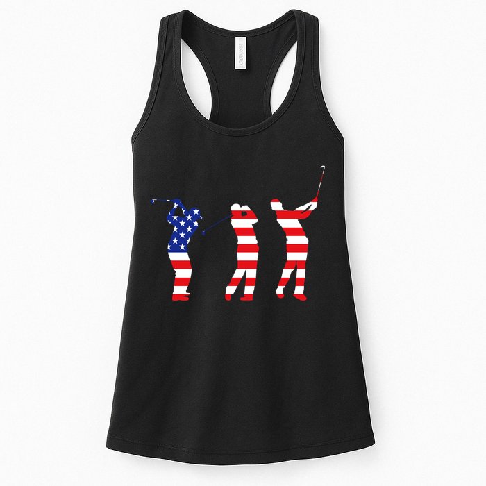 USA Golfer Womens Tank Top