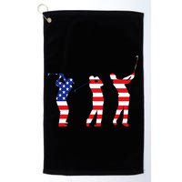 USA Golfer Golf Towel