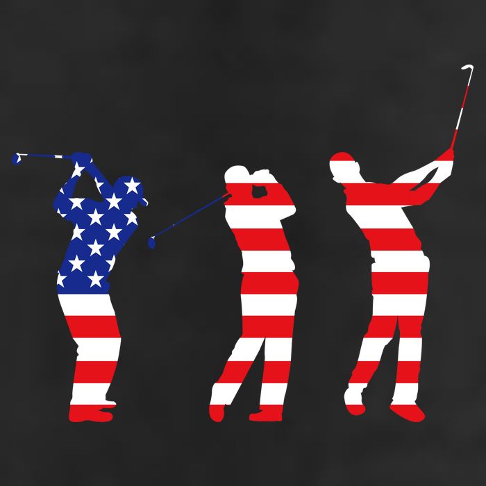USA Golfer Golf Towel