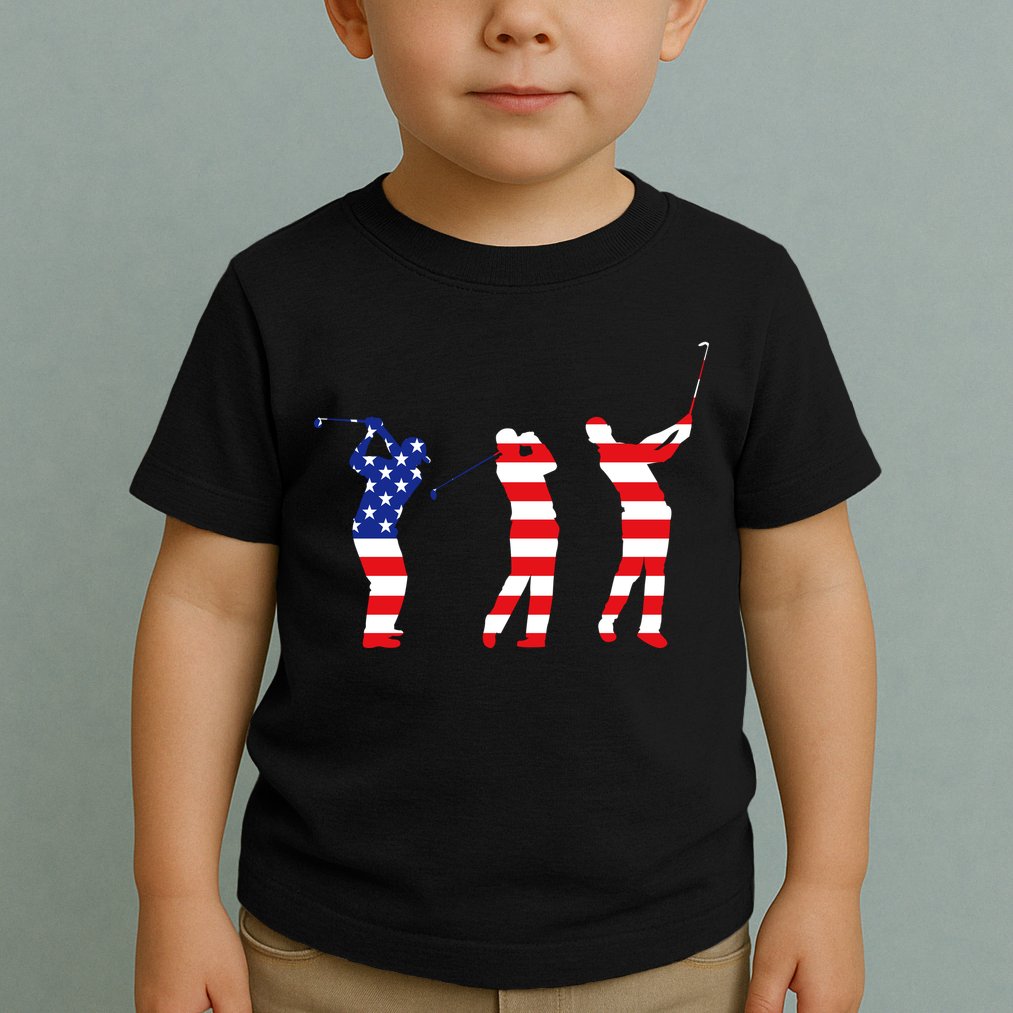 USA Golfer Toddler T-Shirt