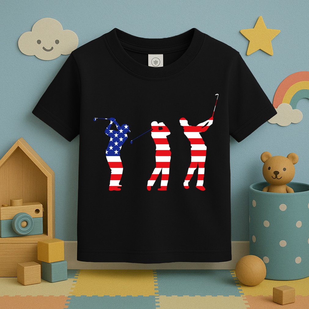 USA Golfer Toddler T-Shirt