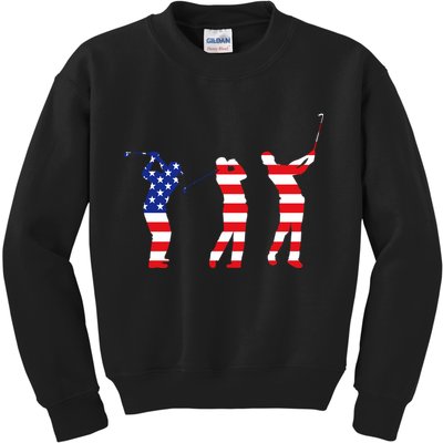 USA Golfer Kids Sweatshirt