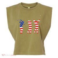 USA Golfer Garment-Dyed Women's Muscle Tee
