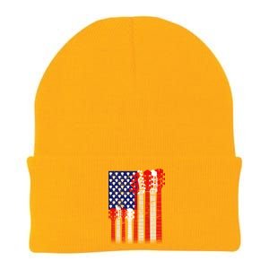 USA Guitar Knit Cap Winter Beanie