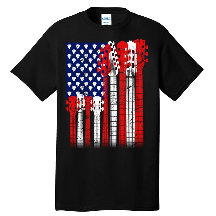 USA Guitar Tall T-Shirt