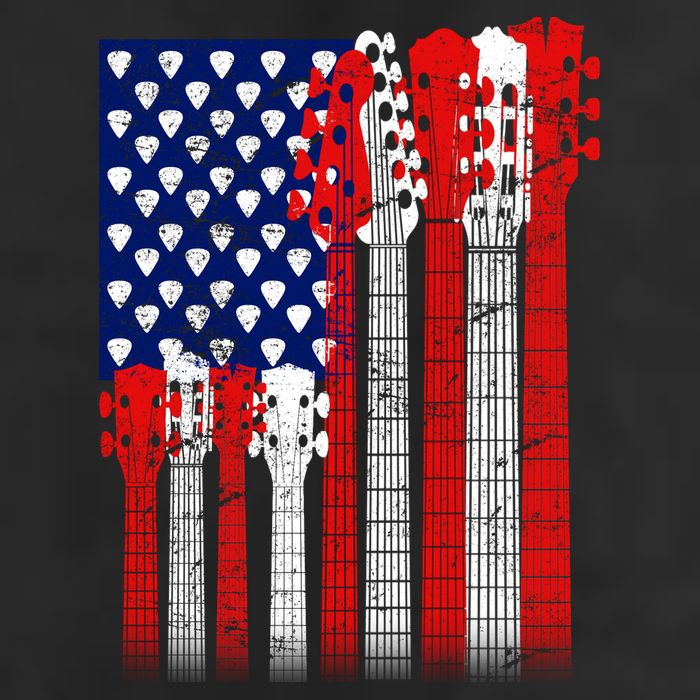 USA Guitar 11oz C Handle Ceramic Mug
