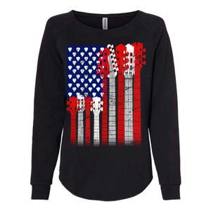 USA Guitar Womens California Wash Sweatshirt