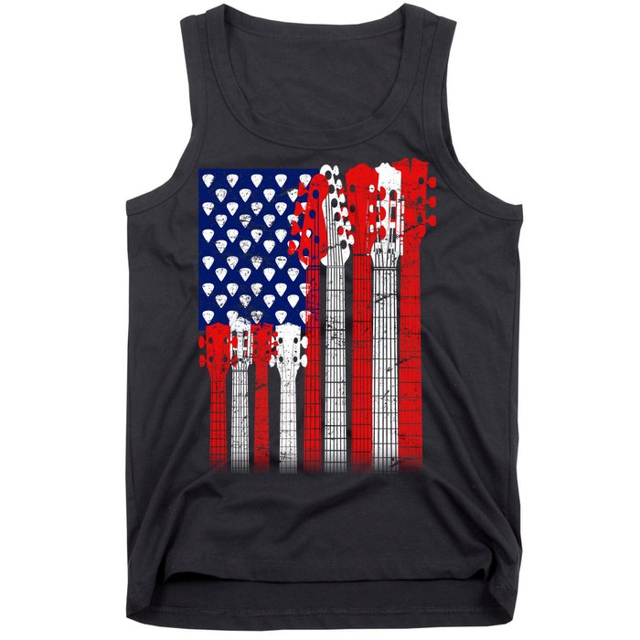 USA Guitar Tank Top