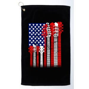 USA Guitar Platinum Collection Golf Towel