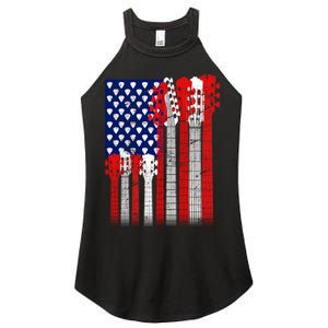 USA Guitar Women's Perfect Tri Rocker Tank