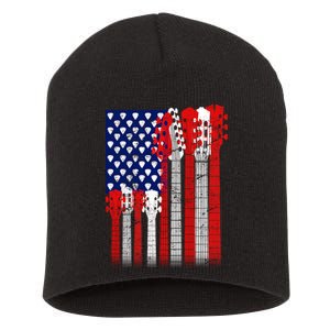 USA Guitar Short Acrylic Beanie