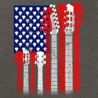 USA Guitar Cotton Canvas Backpack
