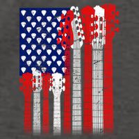 USA Guitar Vector Backpack