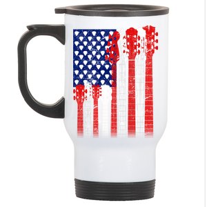 USA Guitar Stainless Steel Travel Mug