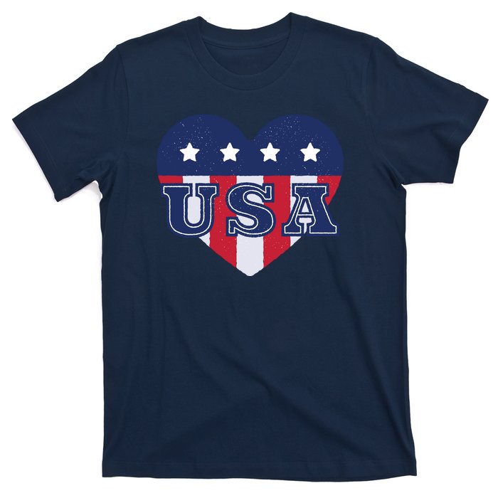 USA Heart T-Shirt