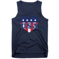 USA Heart Tank Top