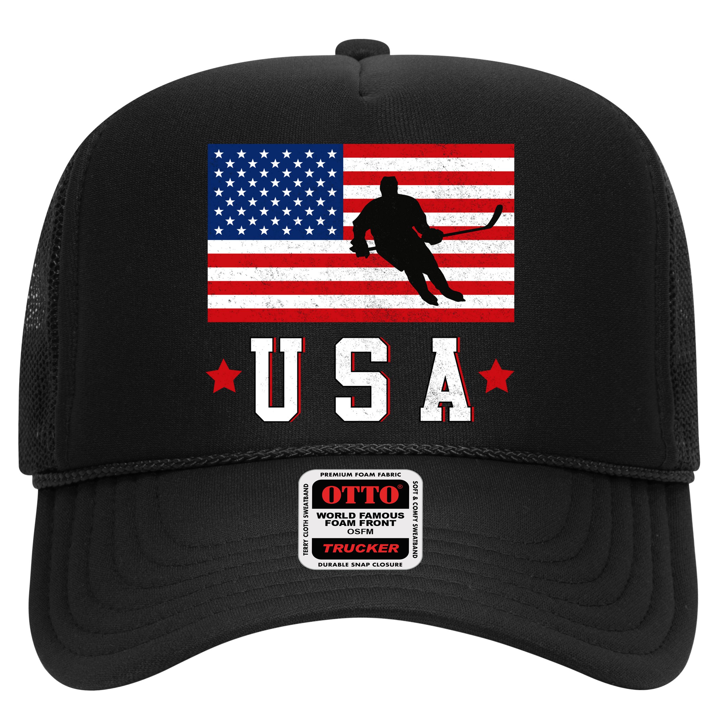 USA Hockey Winter Sports Games Hat
