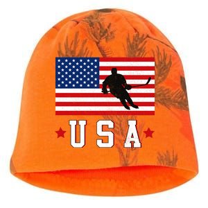 USA Hockey Winter Sports Games Kati - Camo Knit Beanie