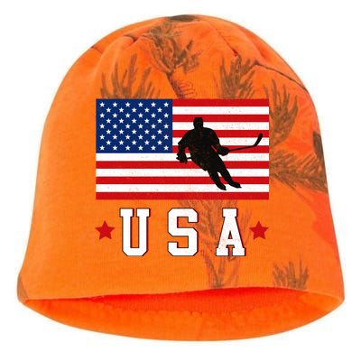 USA Hockey Winter Sports Games Kati - Camo Knit Beanie