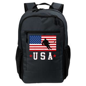 USA Hockey Winter Sports Games Daily Commute Backpack