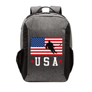 USA Hockey Winter Sports Games Vector Backpack