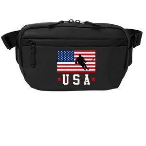 USA Hockey Winter Sports Games Crossbody Pack