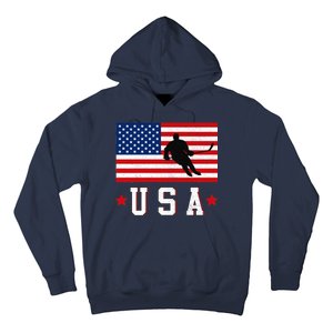 USA Hockey Winter Sports Games Hoodie