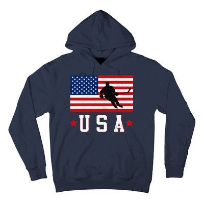 USA Hockey Winter Sports Games Hoodie