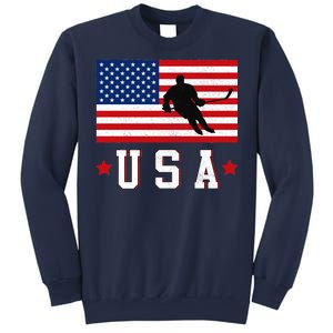 USA Hockey Winter Sports Games Sweatshirt