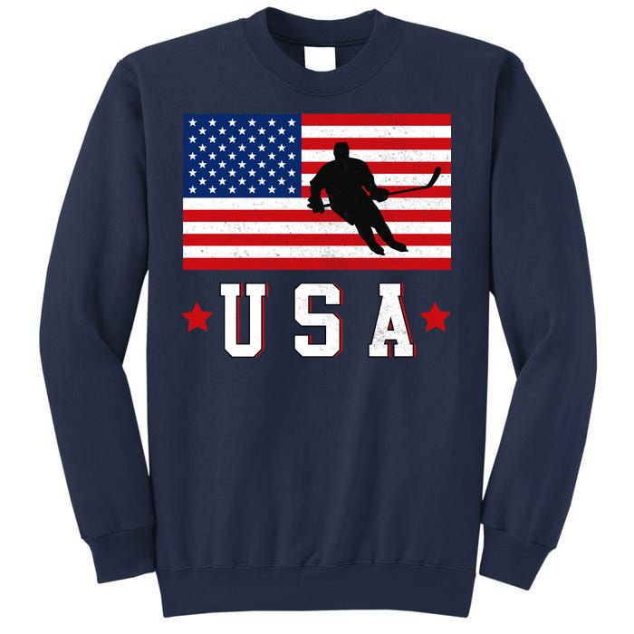 USA Hockey Winter Sports Games Sweatshirt