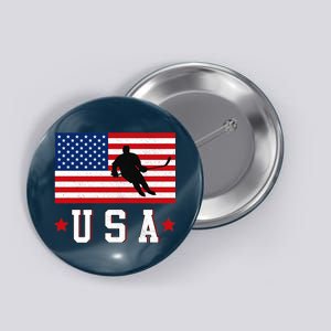 USA Hockey Winter Sports Games Button