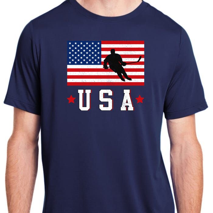 USA Hockey Winter Sports Games Adult ChromaSoft Performance T-Shirt