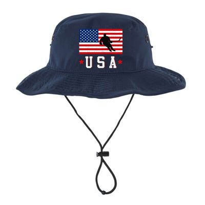 USA Hockey Winter Sports Games Legacy Cool Fit Booney Bucket Hat