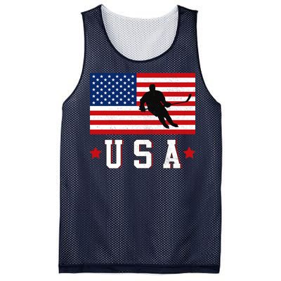 USA Hockey Winter Sports Games Mesh Reversible Basketball Jersey Tank