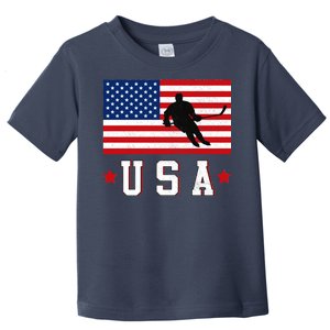 USA Hockey Winter Sports Games Toddler T-Shirt