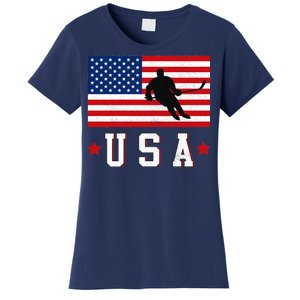 USA Hockey Winter Sports Games Women's T-Shirt