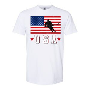 USA Hockey Winter Sports Games Softstyle CVC T-Shirt