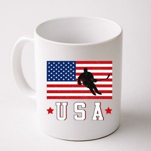 USA Hockey Winter Sports Games Coffee Mug