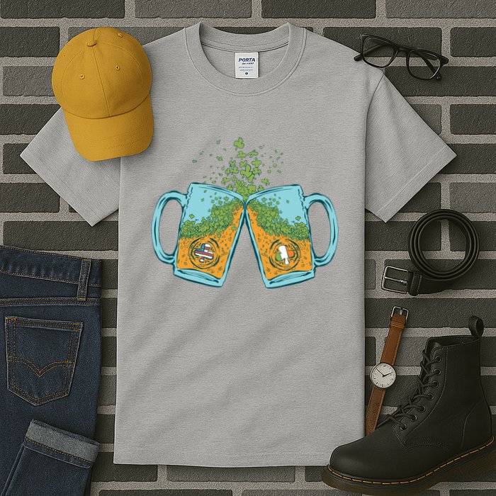 USA Irish Beer Tall T-Shirt