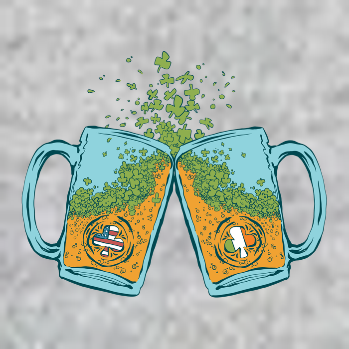 USA Irish Beer Tall T-Shirt