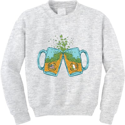 USA Irish Beer Kids Sweatshirt