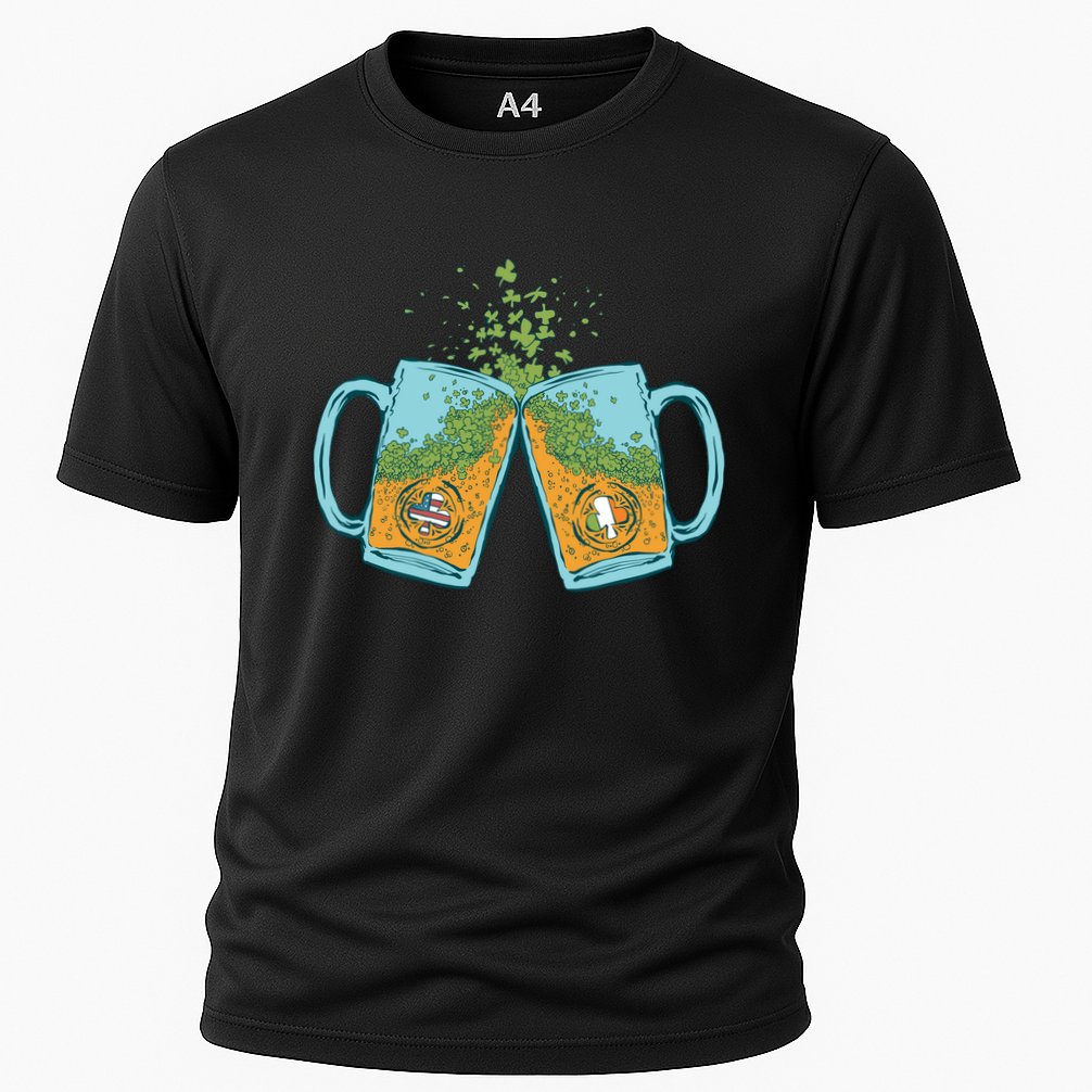 USA Irish Beer Cooling Performance Crew T-Shirt
