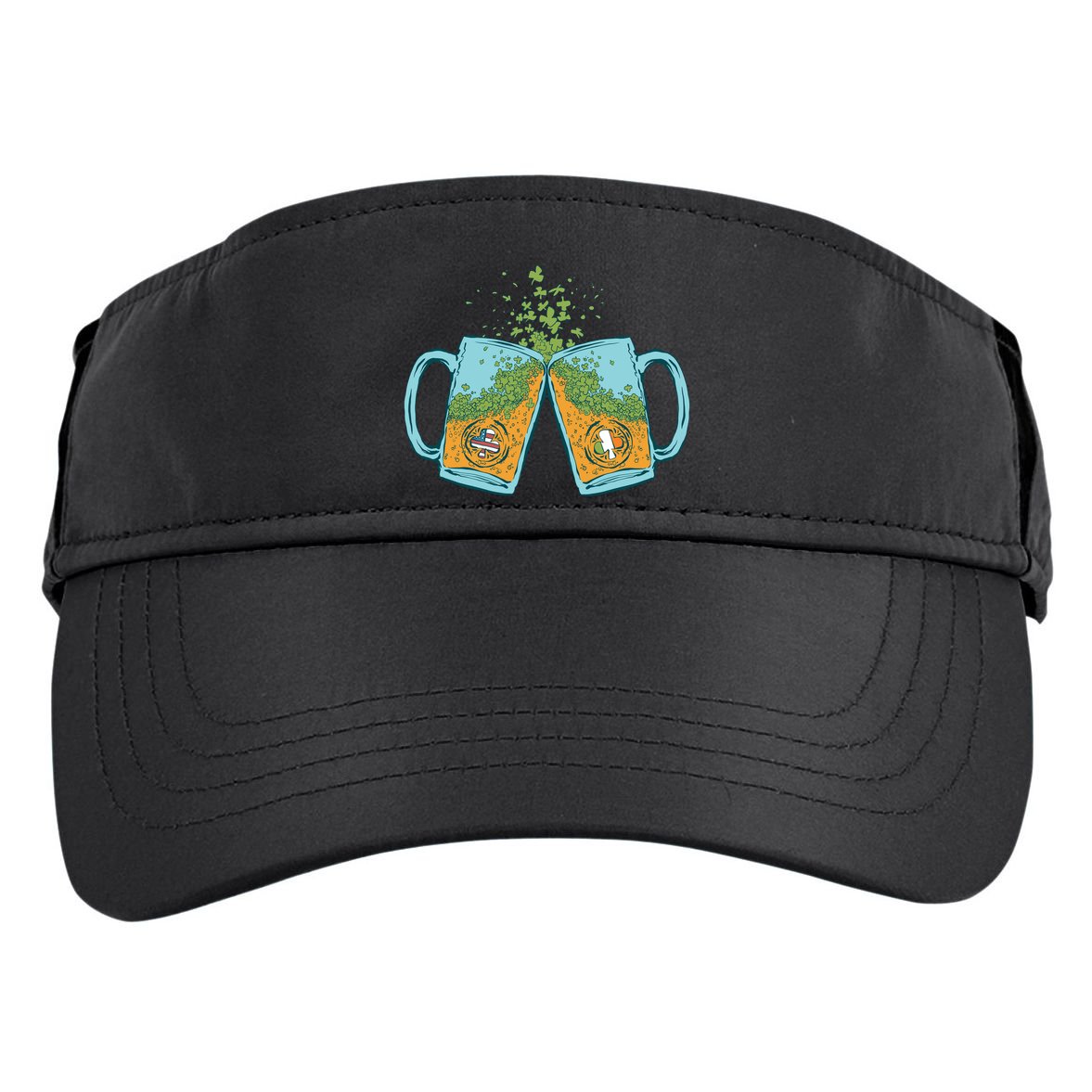 USA Irish Beer Adult Drive Performance Visor